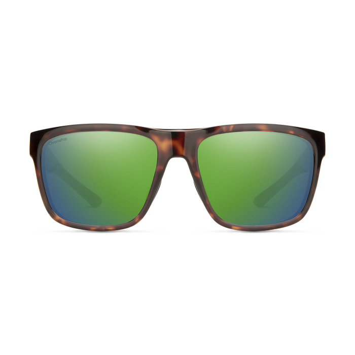 Barra Tortoise + ChromaPop Glass Polarized Green Mirror Lens