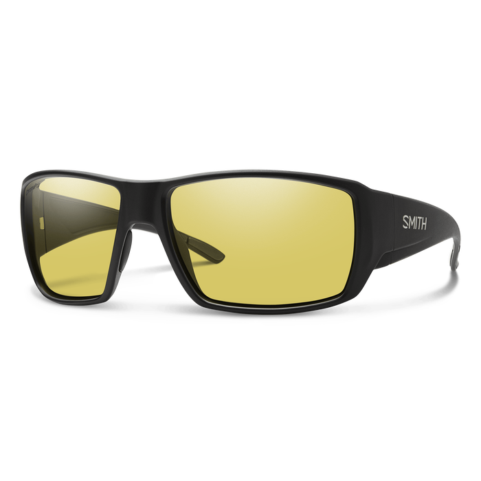 Guide's Choice Matte Black + ChromaPop Glass Polarized Low Light Yellow Lens