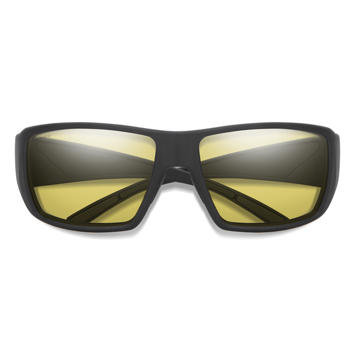 Guide's Choice Matte Black + ChromaPop Glass Polarized Low Light Yellow Lens