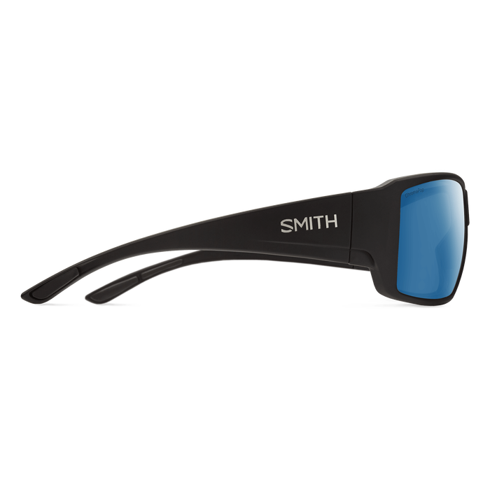 Guide's Choice Matte Black + ChromaPop Polarized Blue Mirror Lens