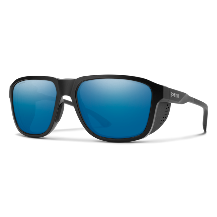 Embark Matte Black + ChromaPop Glass Polarized Blue Mirror Lens