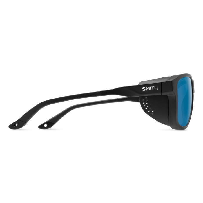 Embark Matte Black + ChromaPop Glass Polarized Blue Mirror Lens