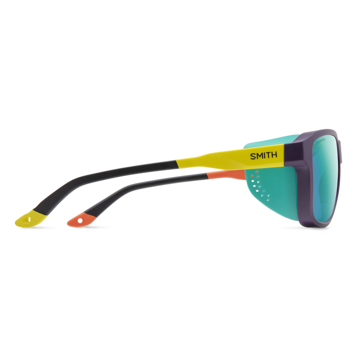 Embark Matte Purple Cinder Hi Viz + ChromaPop Polarized Opal Mirror Lens