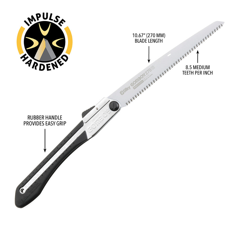 Gomboy 270 mm folding saw