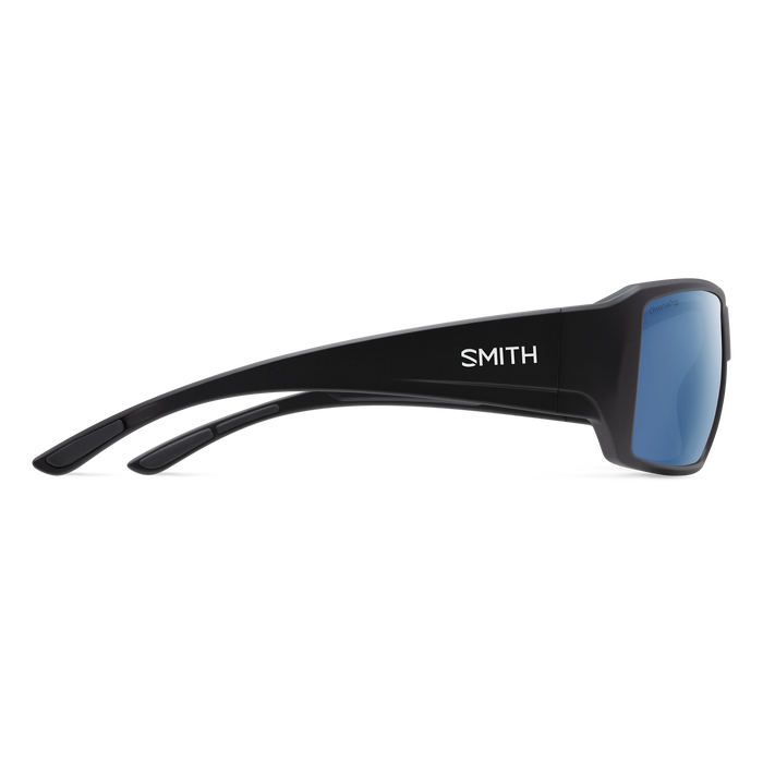 Guide's Choice S Matte Black + ChromaPop Glass Polarized Blue Mirror Lens