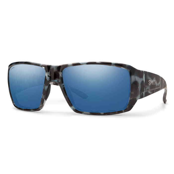 Guide's Choice S Sky Tortoise + ChromaPop Glass Polarized Blue Mirror Lens