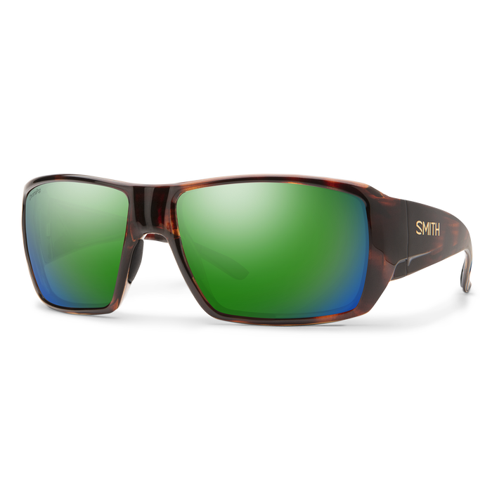 Guide's Choice S Tortoise + ChromaPop Glass Polarized Green Mirror Lens