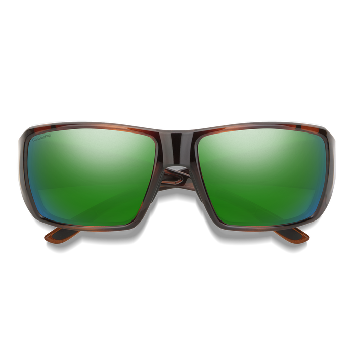 Guide's Choice S Tortoise + ChromaPop Glass Polarized Green Mirror Lens