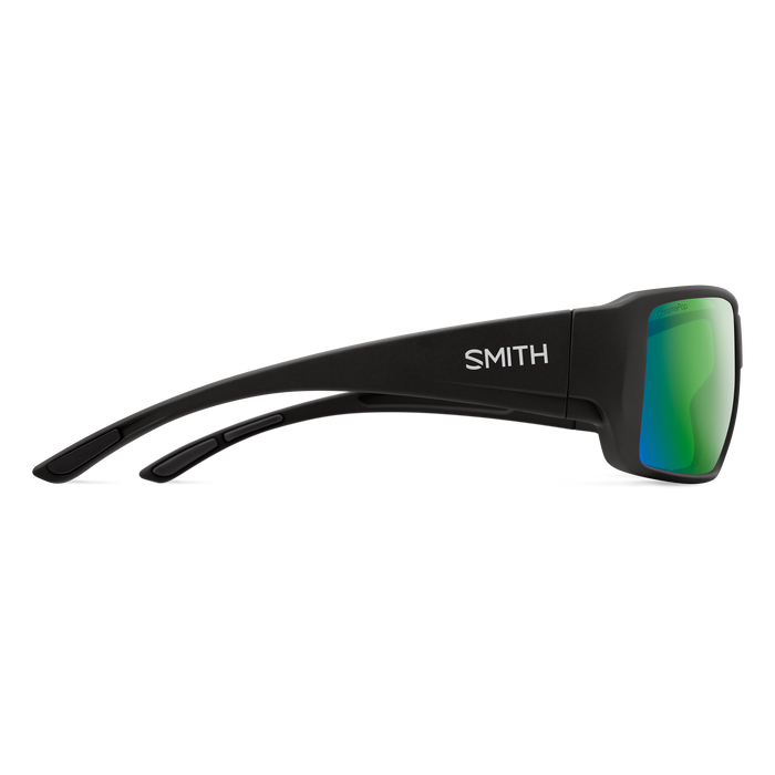 Guide's Choice XL Matte Black + ChromaPop™ Glass Polarized Green Mirror