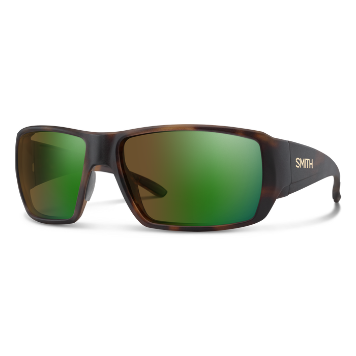 Guide's Choice XL Matte Tortoise + ChromaPop Glass PolarChromic Brown Green Mirror Lens