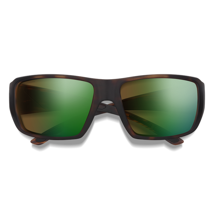 Guide's Choice XL Matte Tortoise + ChromaPop Glass PolarChromic Brown Green Mirror Lens