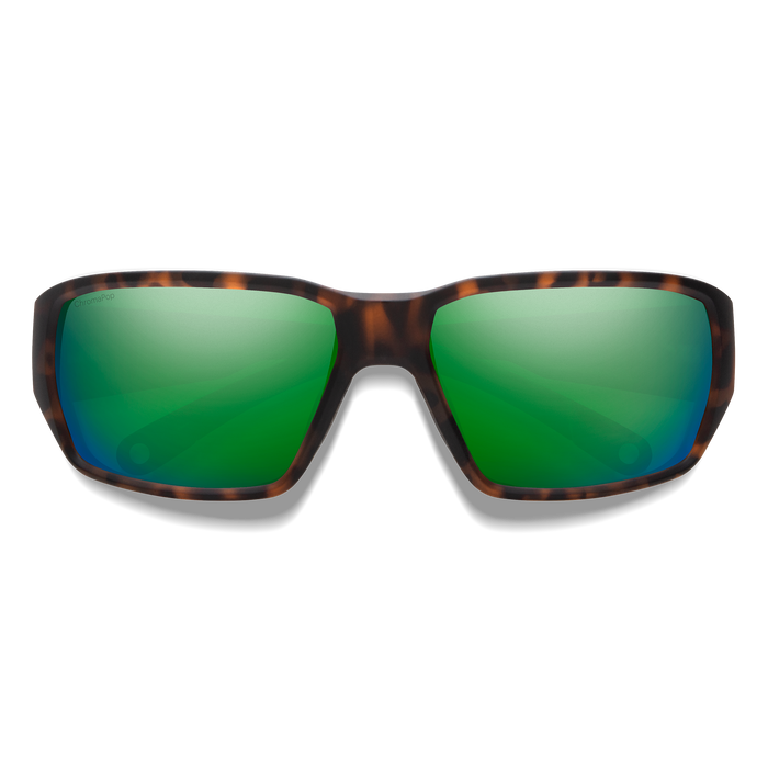 Hookset Matte Tortoise + ChromaPop™ Glass Polarized Green Mirror