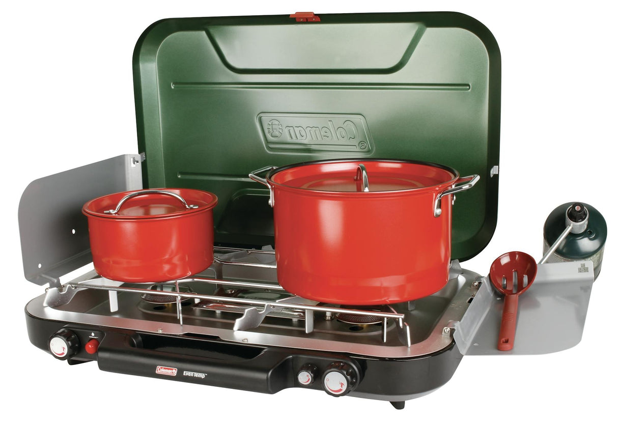 Coleman Even-Temp™ Propane Gas Camping Stove, 3-Burner