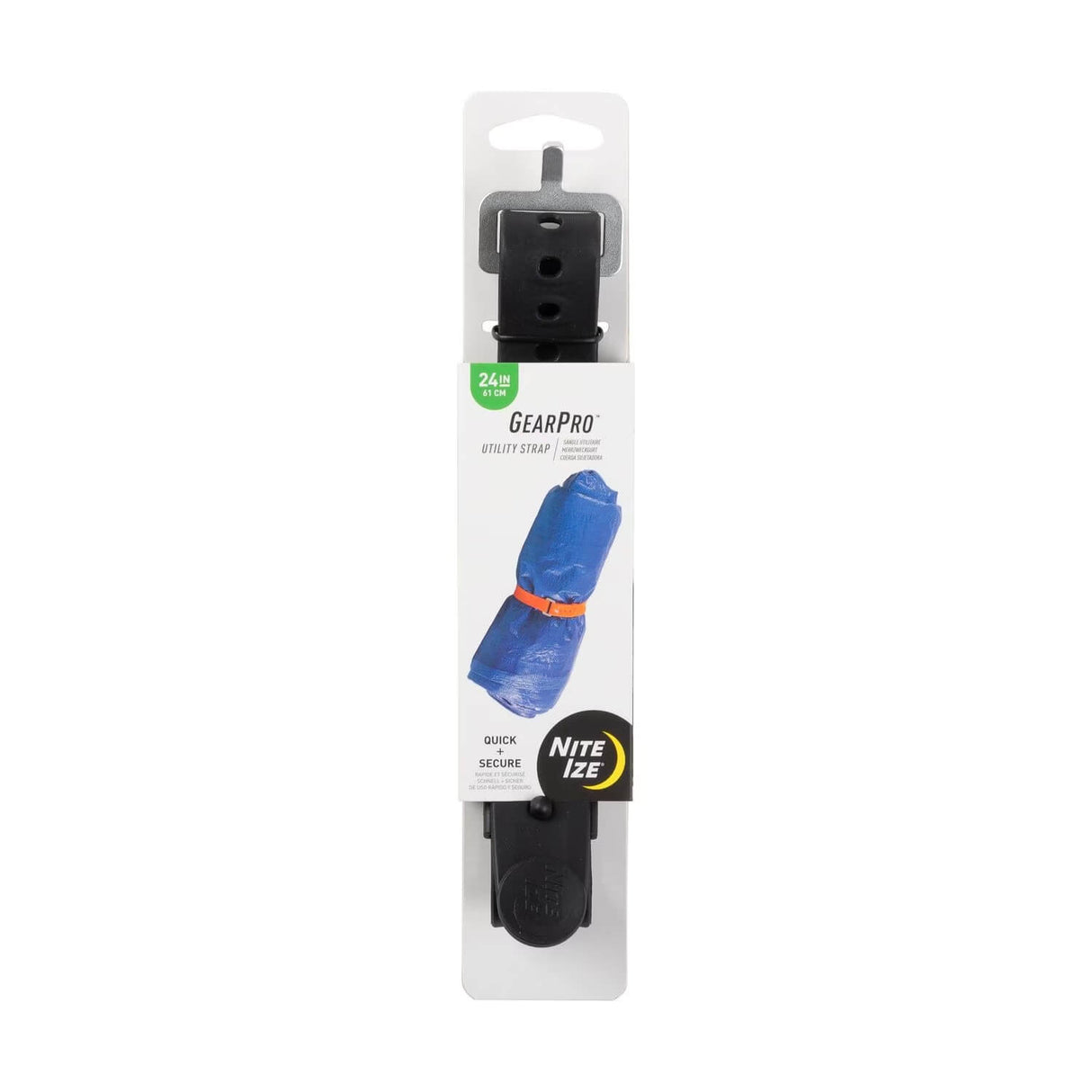 Nite Ize 24 in. Black Gear Pro Utility Strap