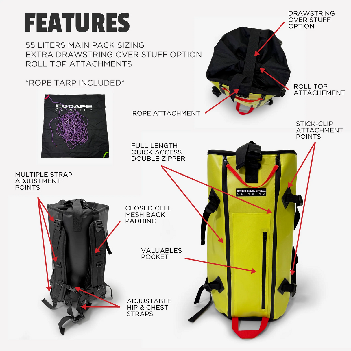 55L Sport Pack