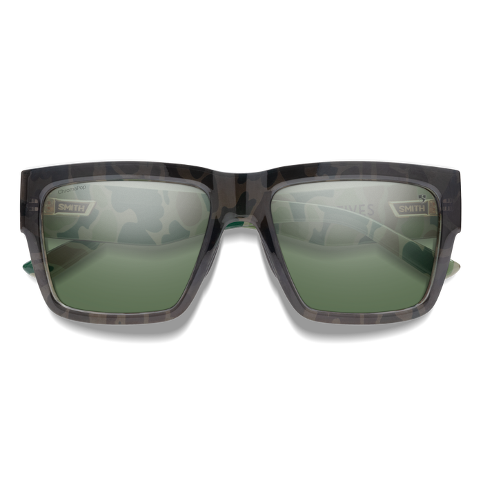 Lineup High Fives / Duck Camo + ChromaPop Polarized Gray green Lens