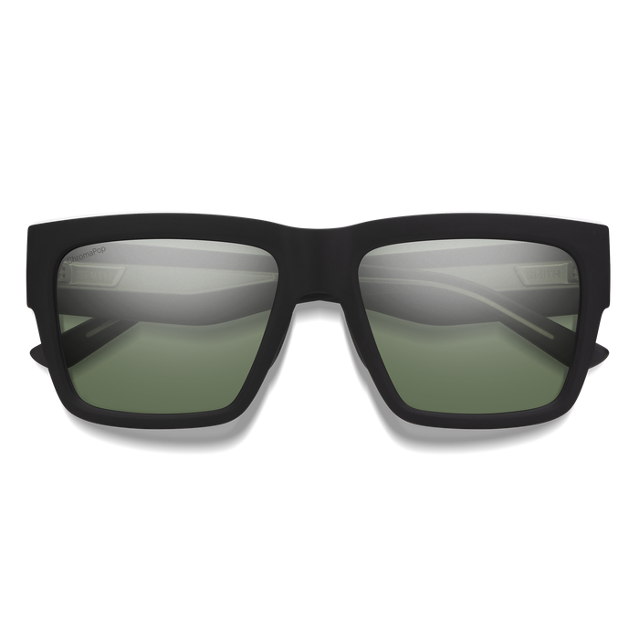 Lineup Matte Black + ChromaPop Gray Green Lens