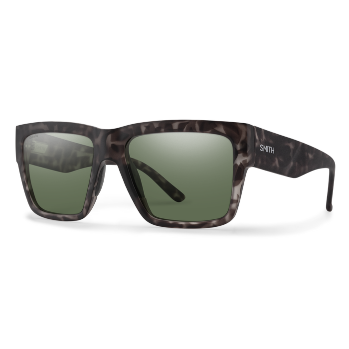 Lineup Matte Gray Tortoise + ChromaPop Polarized Gray Green Lens