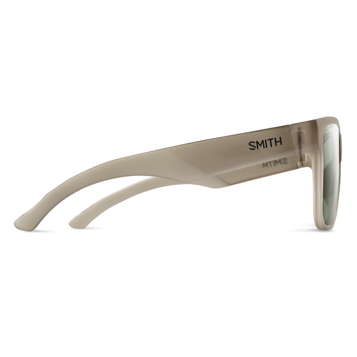 Lowdown XL 2 Matte Summit Crystal + ChromaPop Polarized Gray Green Lens