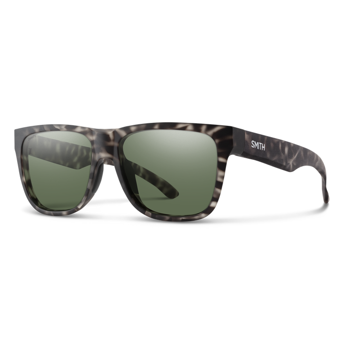 Lowdown 2 Matte Gray Tortoise + ChromaPop Polarized Gray Green Lens