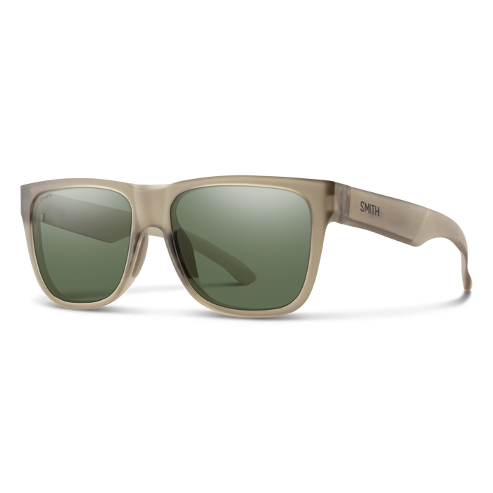 Lowdown 2 Matte Summit Crystal + ChromaPop Polarized Gray Green Lens