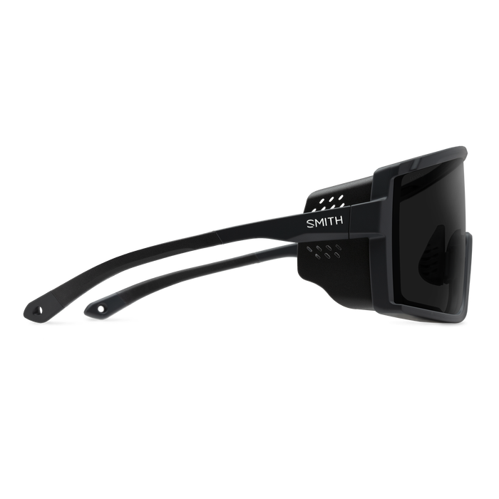 Pursuit Matte Black + ChromaPop Black Lens