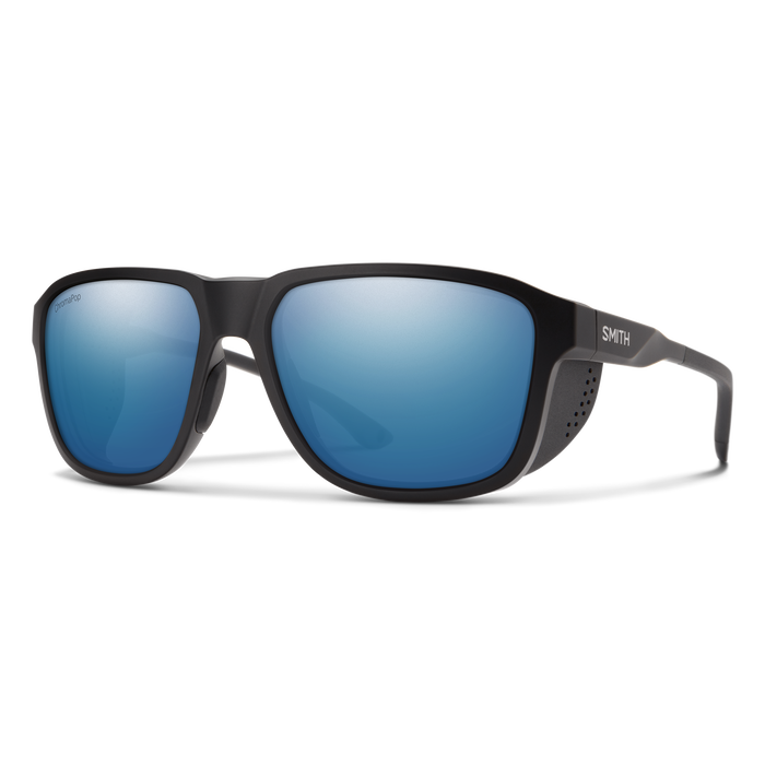 Embark Matte Black + ChromaPop Polarized Blue Mirror Lens
