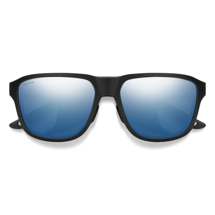 Embark Matte Black + ChromaPop Polarized Blue Mirror Lens