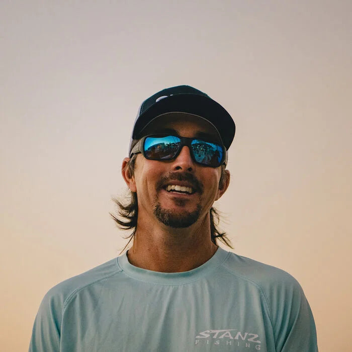 Hookset Matte Black + ChromaPop™ Glass Polarchromic Yellow Blue Mirror