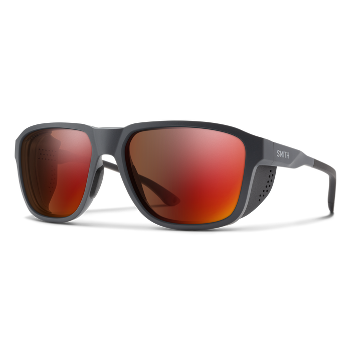 Embark Matte Slate + ChromaPop Glacier Photochromic Copper Red Mirror Lens