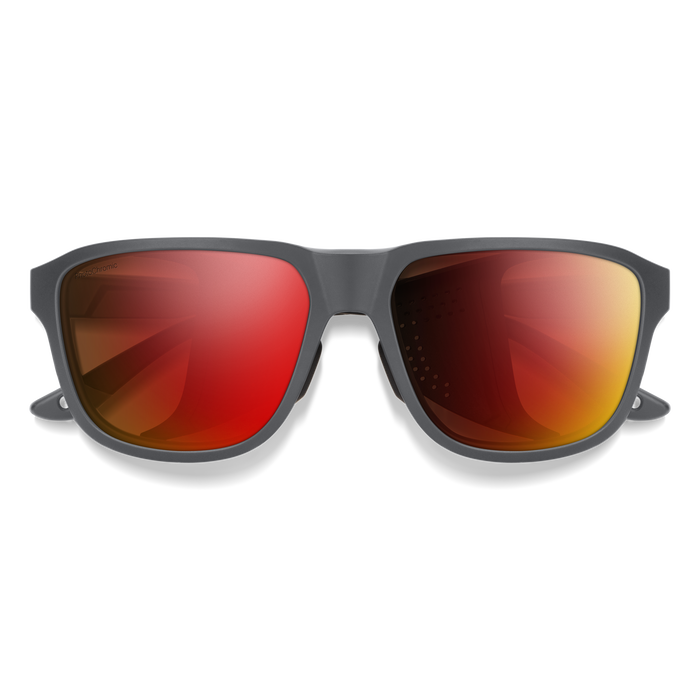 Embark Matte Slate + ChromaPop Glacier Photochromic Copper Red Mirror Lens