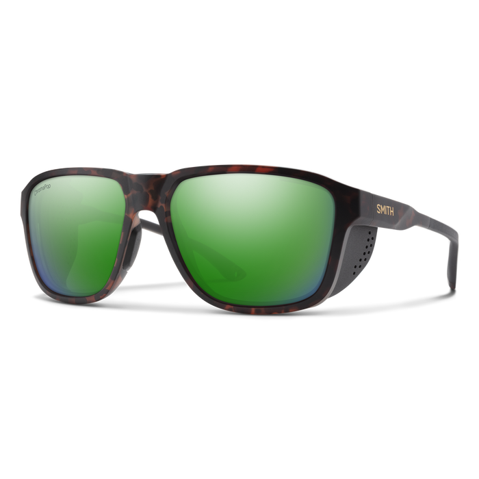 Embark Matte Tortoise + ChromaPop Polarized Green Mirror Lens