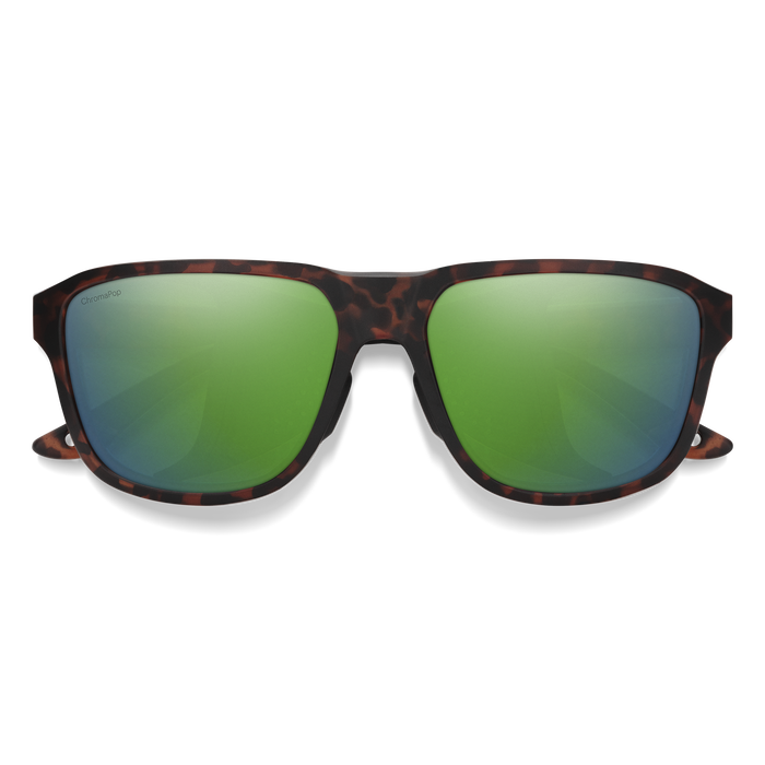 Embark Matte Tortoise + ChromaPop Polarized Green Mirror Lens