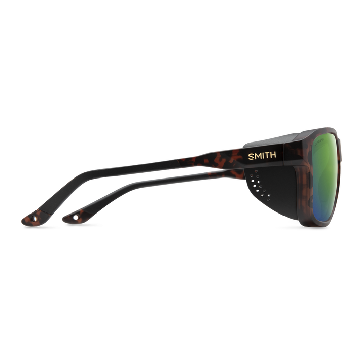 Embark Matte Tortoise + ChromaPop Polarized Green Mirror Lens