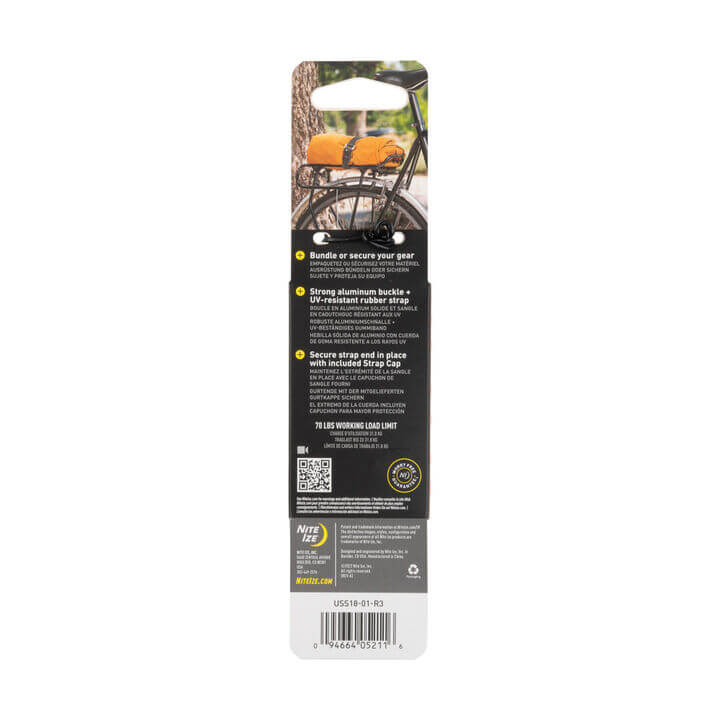 Nite Ize 18 in. Black Gear Pro Utility Strap