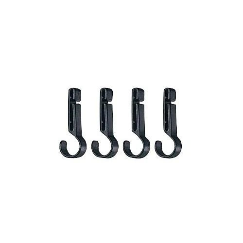 CROCHLAMP S, Headlamp clips for thin edges.(pack of 4)