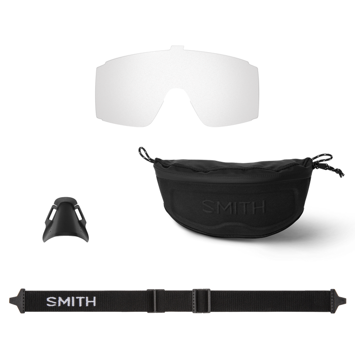 Pursuit Matte Summit + ChromaPop Glacier Photochromic Yellow Violet Mirror Lens