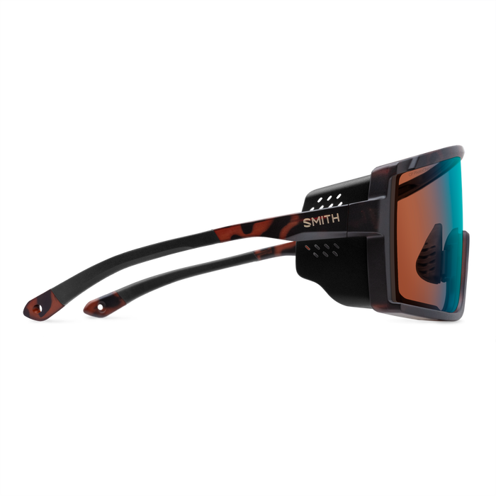 Pursuit Matte Tortoise + ChromaPop Glacier Photochromic Copper Opal Mirror Lens