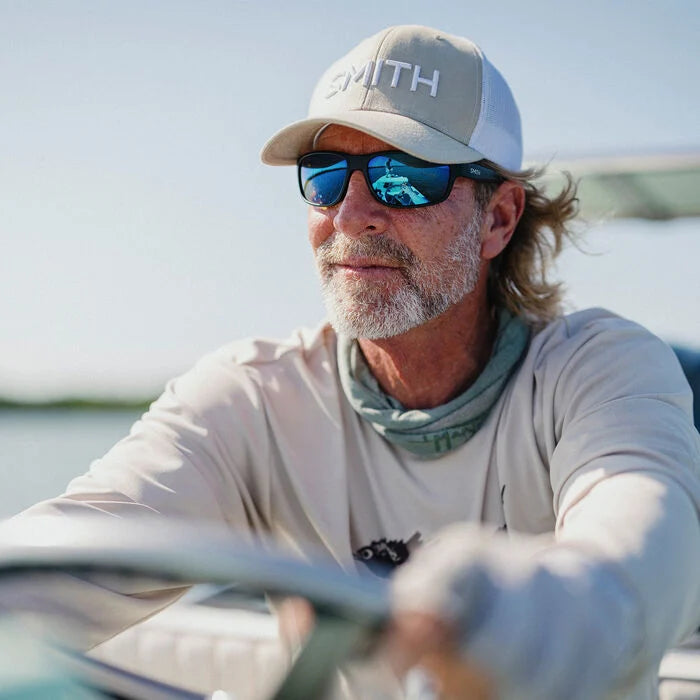 Redding 2 Matte Black + ChromaPop Glass Polarchromic Yellow Blue Mirror Lens