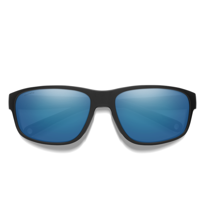 Redding 2 Matte Black + ChromaPop Glass Polarized Blue Mirror Lens