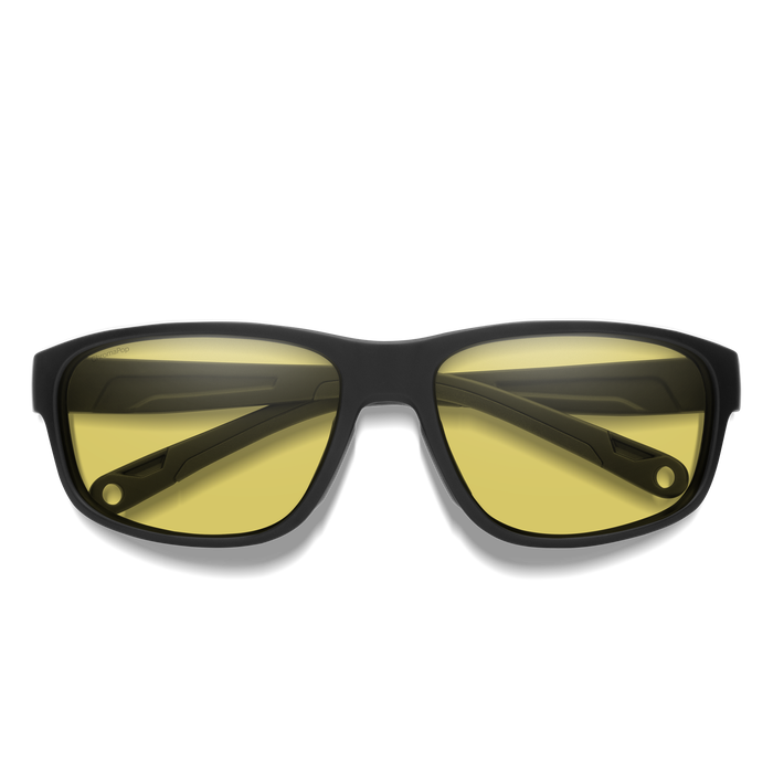 Redding 2 Matte Black + ChromaPop Glass Polarized Low Light Yellow Lens