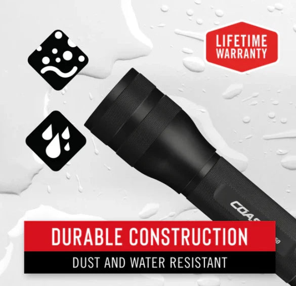 Pure Beam Focus Flashlight 1630 Lumens (G455)