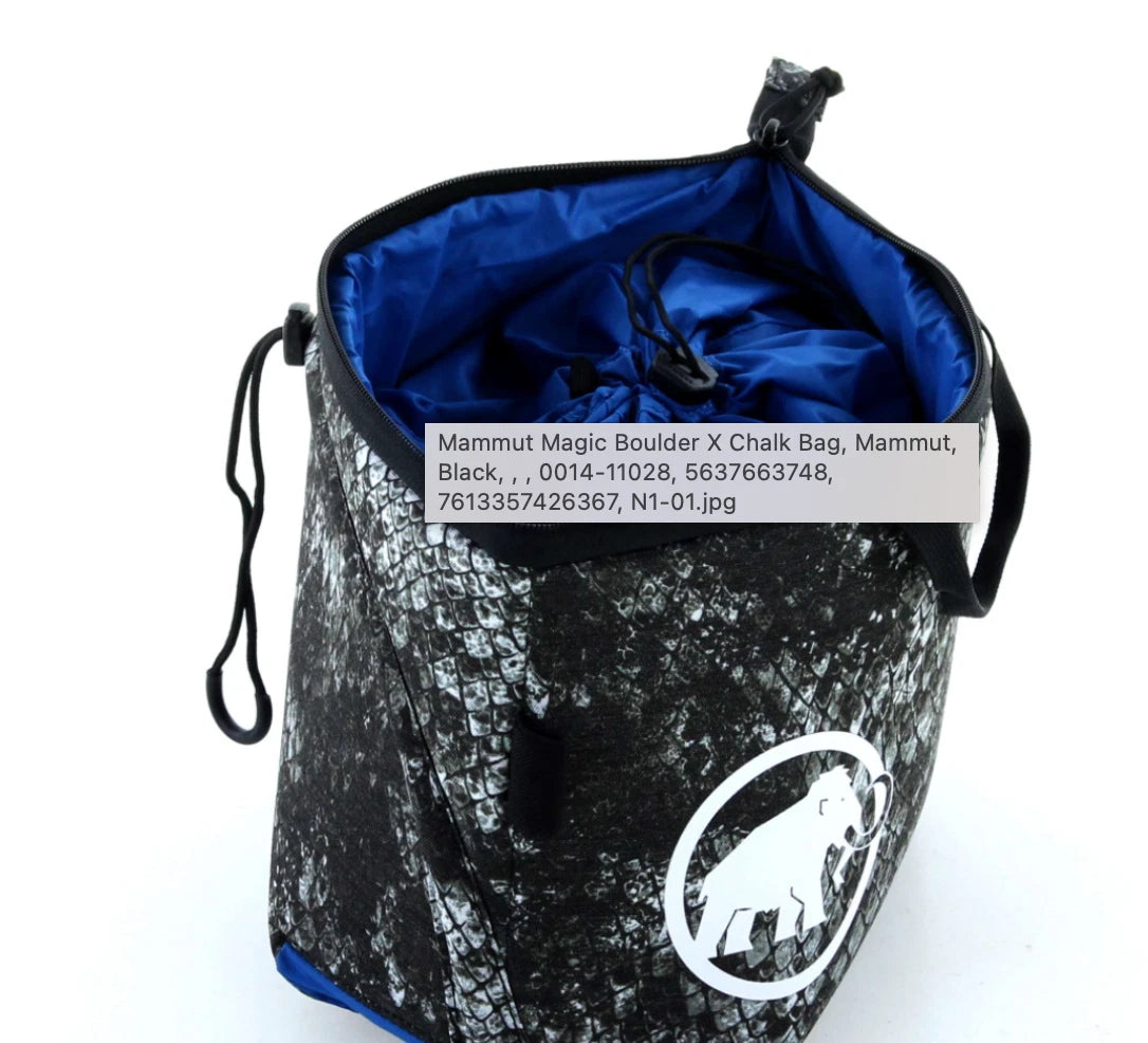 Magic Boulder X Chalk Bag – Bouldering Climbing 14"x11"x3"