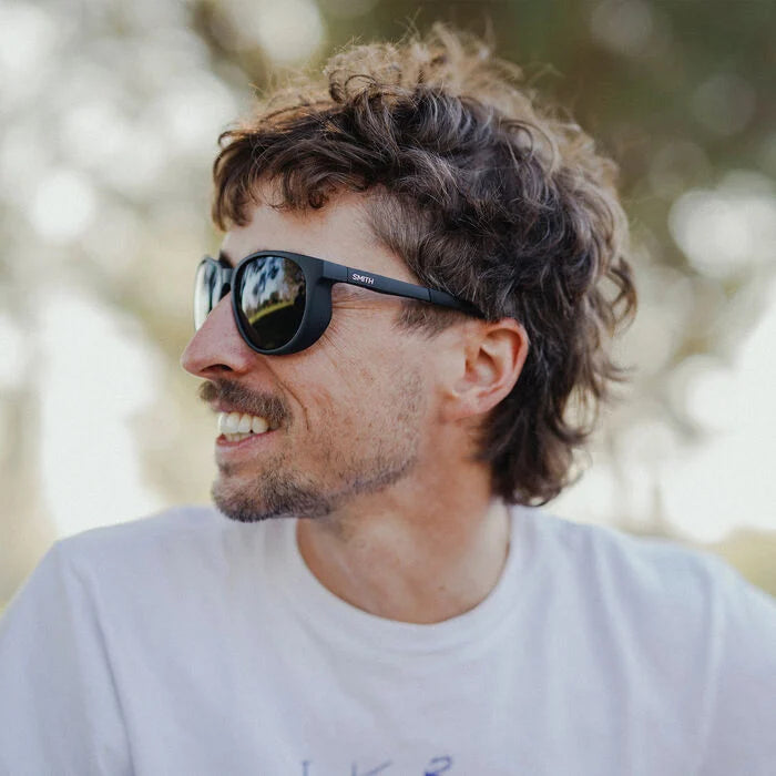 Seeker Matte Black + ChromaPop Polarized Black Lens