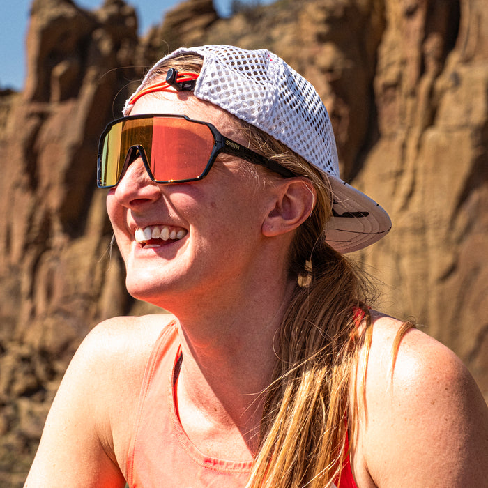 Shift MAG Black + ChromaPop Red Mirror Lens