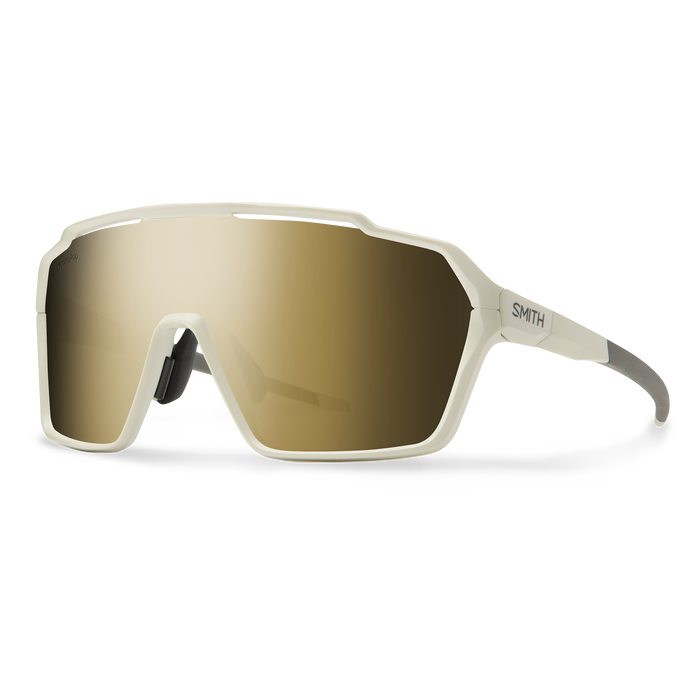 Shift XL MAG Matte Bone + ChromaPop Black Gold Mirror Lens