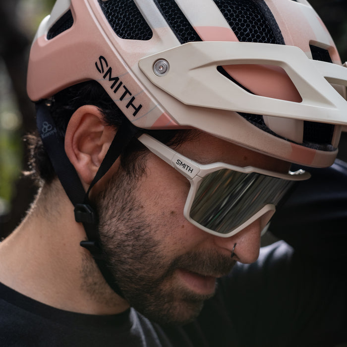 Shift XL MAG Matte Bone + ChromaPop Black Gold Mirror Lens