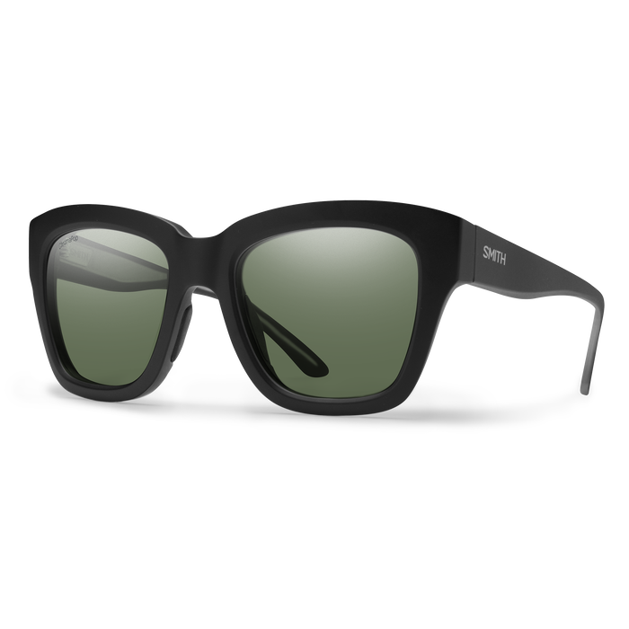Sway Matte Black + ChromaPop Polarized Gray Green Lens