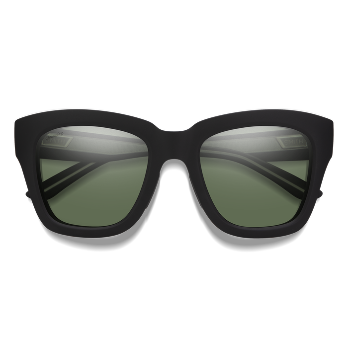 Sway Matte Black + ChromaPop Polarized Gray Green Lens