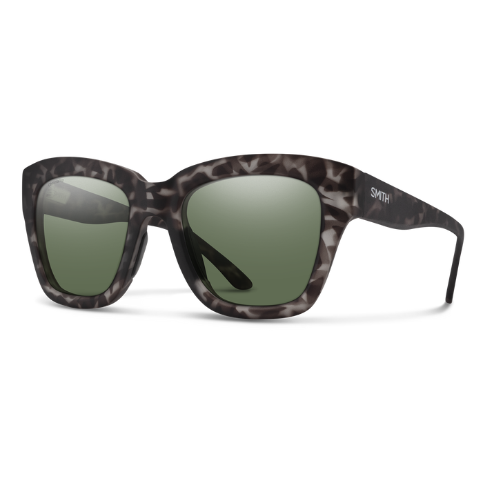 Sway Matte Gray Tortoise + ChromaPop Polarized Gray Green Lens
